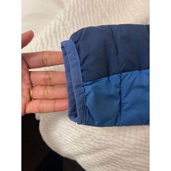 Columbia Kids Youth Boys Insulated Powder Lite Hooded Jacket Blue Size S(8) - Picture 9 of 10